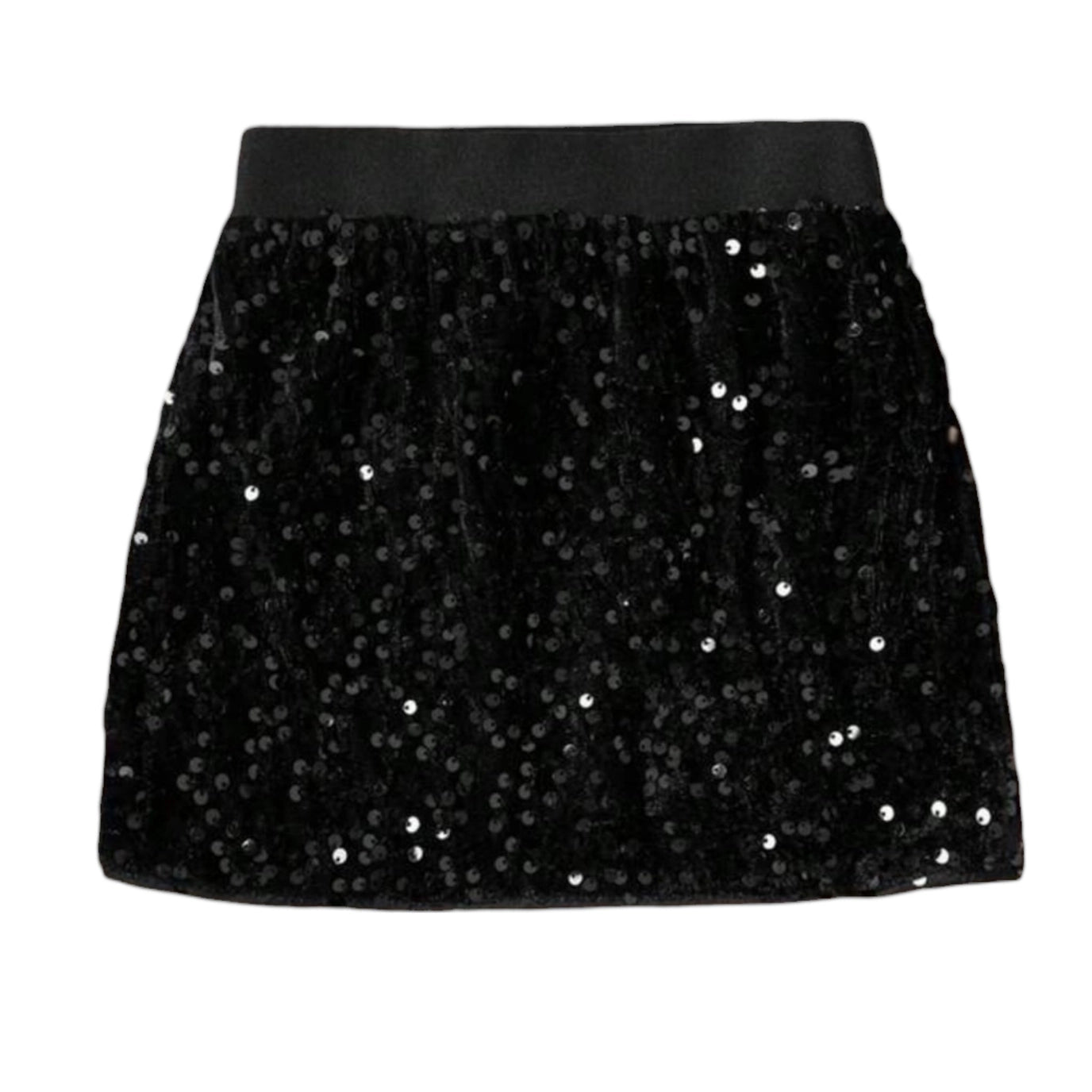 Black Sequin Skirt