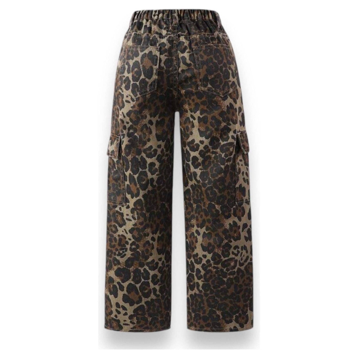 Leopard Cargo Pants