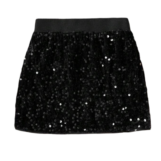 Black Sequin Skirt