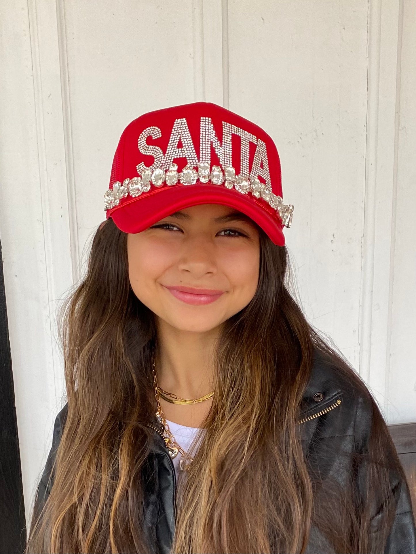 Rhinestone Santa with Bling