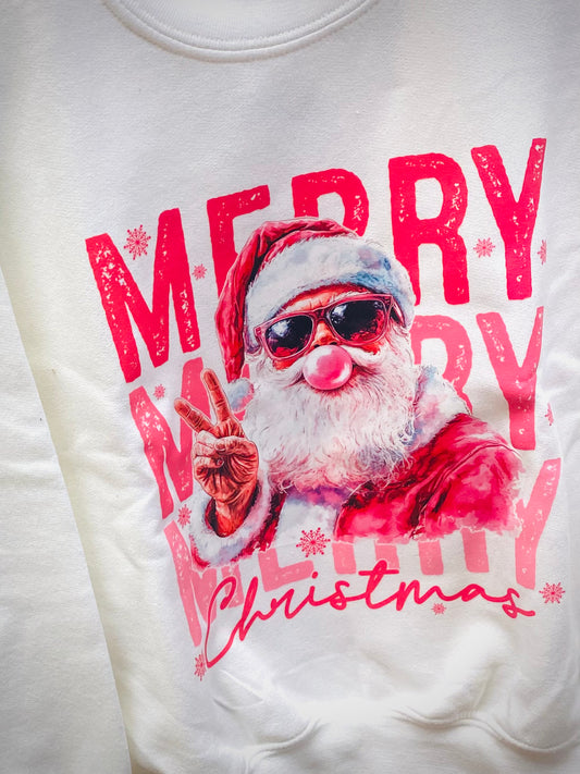 Santa Bubble Gum long sleeve sweatshirt