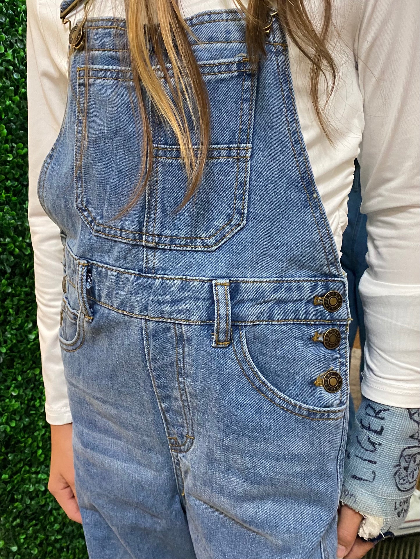 Denim Overalls