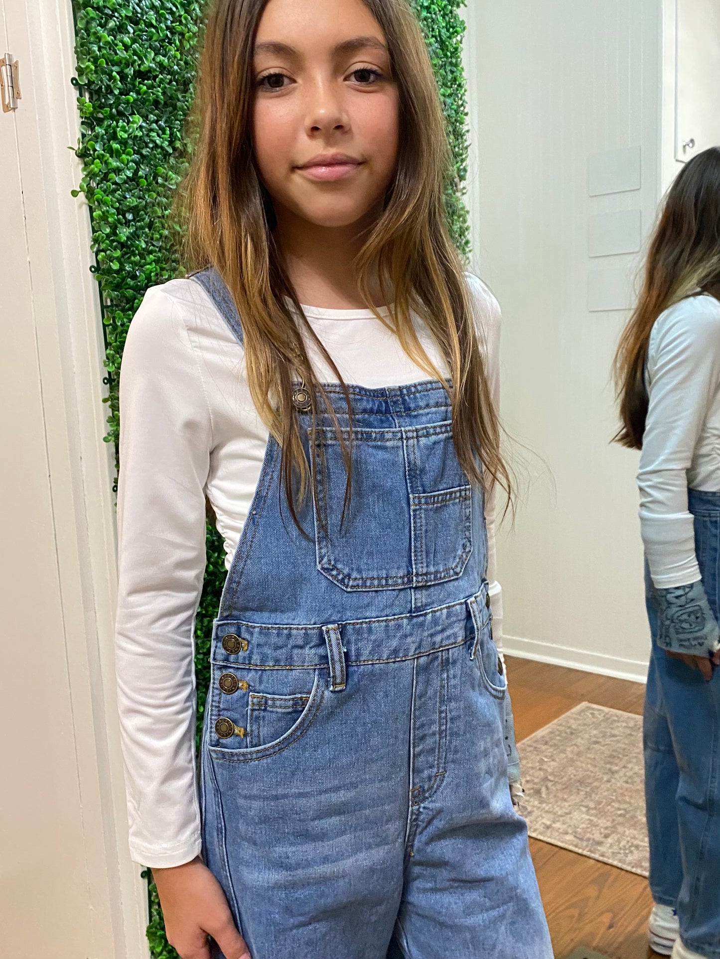 Denim Overalls