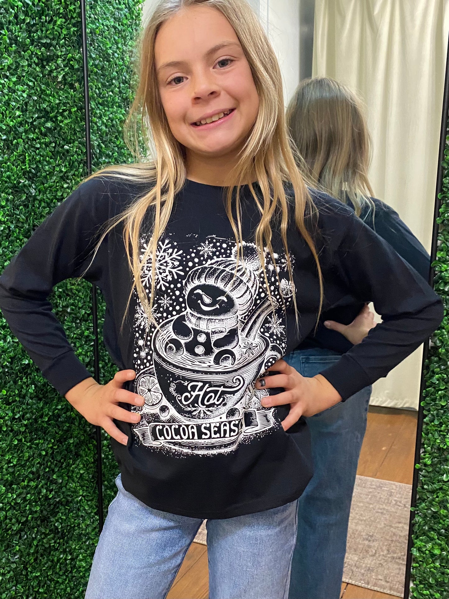 Cocoa Season Long Sleeve Tshirt