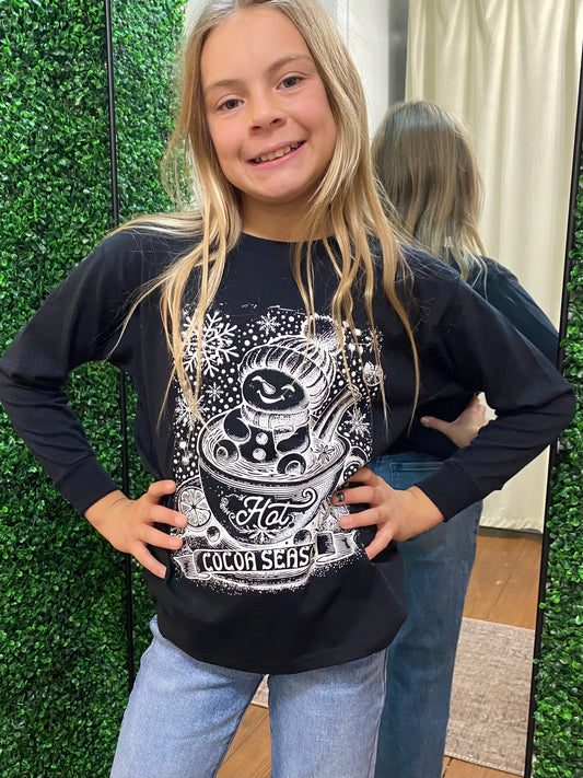 Cocoa Season Long Sleeve Tshirt